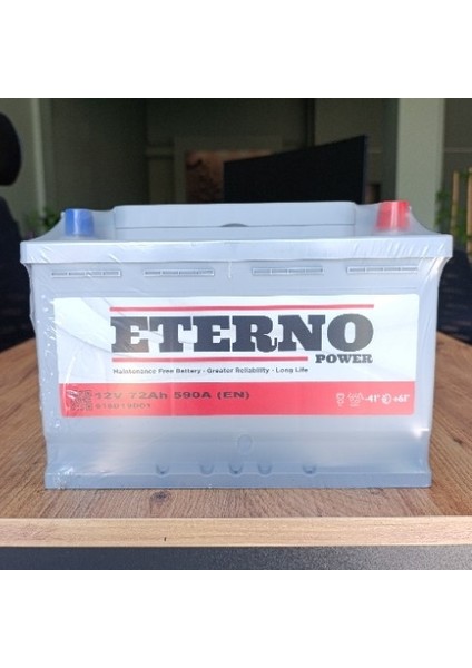 72 Ah. 590A (En) (2 Yıl Petlas Garantili) (Üretim Tarihi: 2025)