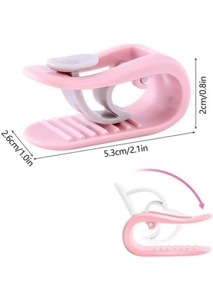 4 Adet Iğnesiz Yorgan Çarşaf ve Perde Tutucu Sabitleyici Kaydırmaz Örtü Düzenleyici Klips