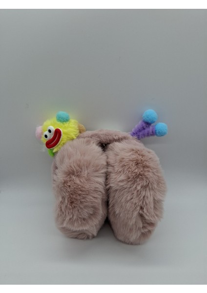 Çocuk Peluş Katlanabilir Figürlü Kışlık Kulaklık modelleri