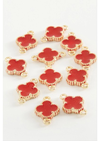 Çiçek Çift Kulplu Mineli Bileklik ve Kolye Ucu Aparatı 1 Adet