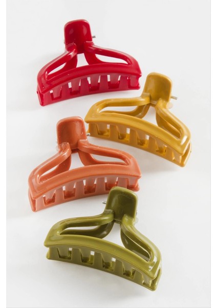 Oval Renkli Mandal Toka 6 cm