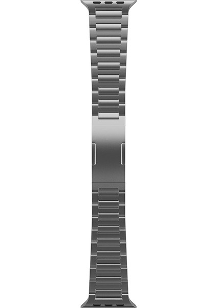 Apple Watch 10 46MM/ULTRA 2/ultra 49MM/9 8 7 45MM/SE (2023) Se (2022) Se 6 5 4 44MM/3 2 1 42MM Yedek Titanyum Alaşımlı Saat Kayışı - Gri (Yurt Dışından) modelleri