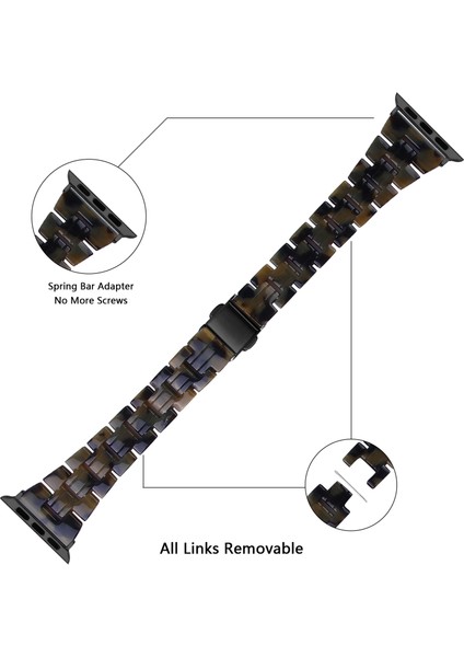 Apple Watch Series 10 42MM/9 8 7 41MM/6 5 4 Se Se (2022) Se (2023) 40MM/3 2 1 38MM Için Reçine Saat Kayışı Değişimi - Ordu Yeşili (Yurt Dışından) indirimleri