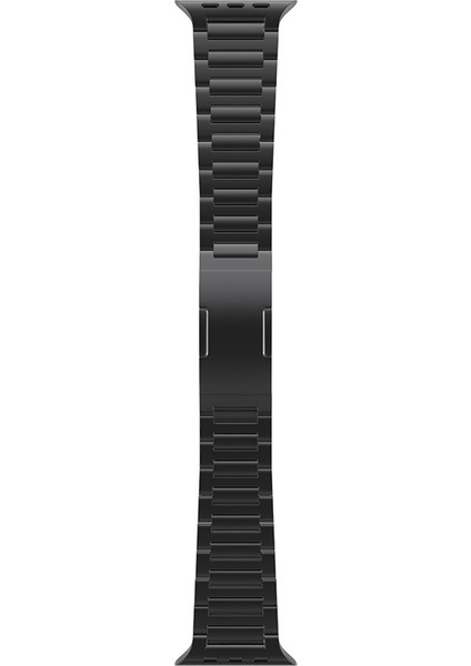 Apple Watch 10 46MM/ULTRA 2/ultra 49MM/9 8 7 45MM/SE (2023) Se (2022) Se 6 5 4 44MM/3 2 1 42MM Yedek Titanyum Alaşımlı Saat Kayışı - Siyah (Yurt Dışından) indirimleri