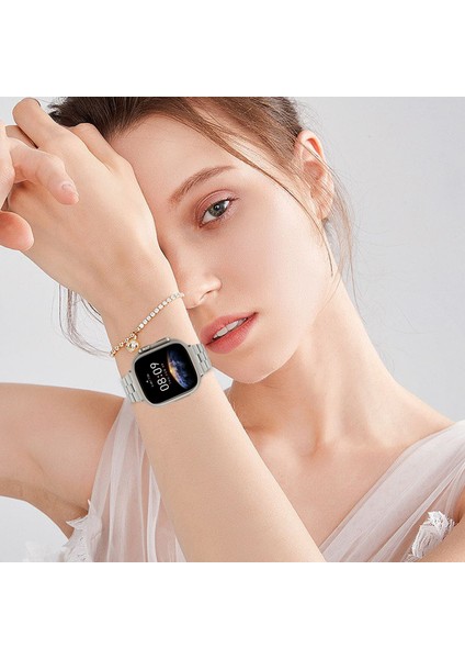 Apple Watch 10 46MM/ULTRA 2/ultra 49MM/9 8 7 45MM/SE (2023) Se (2022) Se 6 5 4 44MM/3 2 1 42MM Paslanmaz Çelik Bant-Titanyum (Yurt Dışından) indirimleri