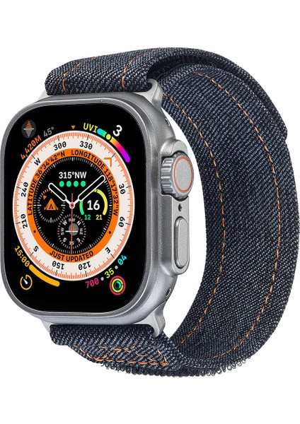 Kalebol Apple Watch Series 10 42MM/9 8 7 41MM/SE (2023) Se (2022) Se 6 5 4 40MM/3 2 1 38MM Kot Saat Kayışı Magic Tape Ayarlanabilir Bant-Siyah (Yurt Dışından) fiyatları
