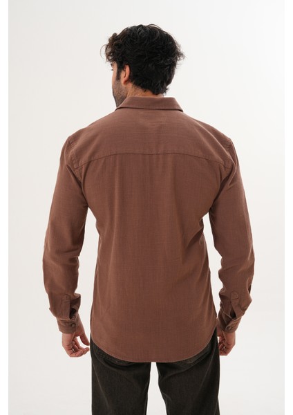 Gömlek %100 Pamuk Yıkamalı Mevsimlik Oversize Erkek Gömlek fırsatları