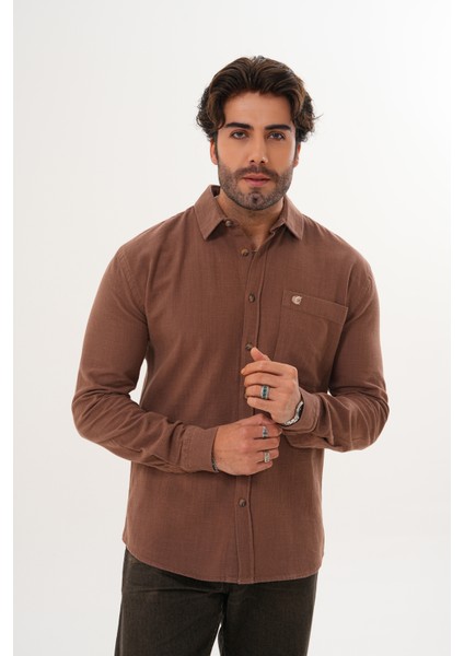 Gömlek %100 Pamuk Yıkamalı Mevsimlik Oversize Erkek Gömlek indirimleri