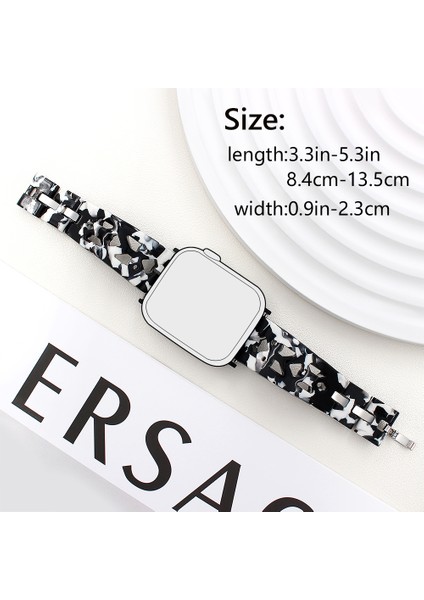 Apple Watch Series 10 46MM/ULTRA 2/ Ultra 49MM/9 8 7 45MM/SE (2023) Se (2022) Se 6 5 4 44MM/3 2 1 42MM Bilezik Saat Bandı-Siyah Için Reçine Kayış (Yurt Dışından) indirimleri