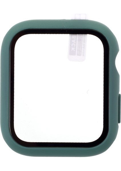Apple Watch Series 4/5/6 44MM/SE 44MM/SE (2022) 44MM-YEŞIL Için Cam Ekran Koruyucu Filmli Çoklu Renkli Pc Çerçeve Kapağı Kabuğu (Yurt Dışından) indirimleri