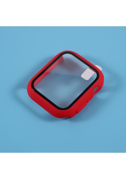 Apple Watch Series 4/5/6/se/se (2022) 40 mm - Kırmızı Için Ekran Filmli Çizilmez Sert Pc Kılıfı (Yurt Dışından) fırsatları