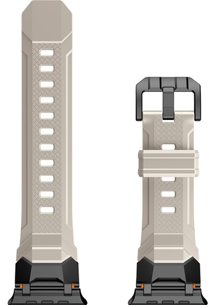 Apple Watch 10 46MM/ULTRA 2/ultra 49MM/9 8 7 45MM/SE (2023) Se (2022) Se 6 5 4 44MM/3 2 1 42MM Sıvı Silikon Kayış-Titanyum+Starlight Için (Yurt Dışından) indirimleri