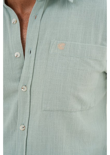 Gömlek %100 Pamuk Yıkamalı Mevsimlik Oversize Erkek Gömlek fırsatları