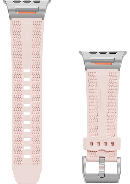 Apple Watch Series 10 46MM/ULTRA 2/ultra 49MM/9 8 7 45MM/SE (2023) Se (2022) Se 6 5 4 44MM/3 2 1 42MM - Retro Gül Rengi Için Spor Sıvı Silikon Kayış (Yurt Dışından) fiyatları