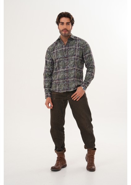 Gömlek Erkek %100 Pamuk Regular Mevsimlik Gömlek fiyatları