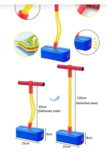 Çocuklar Için Atlama Zıplama Oyuncağı – Eğlenceli Boy Uzatıcı Spor Oyuncağı fırsatları