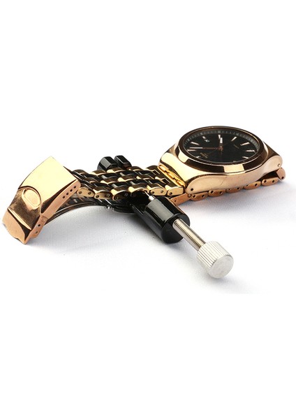 Metal Saat Kayışı Bilezik Bağlantı Pimi Çıkarıcı Saat Kayışı Ayarlayıcı Tamir Aleti - Siyah (Yurt Dışından) modelleri