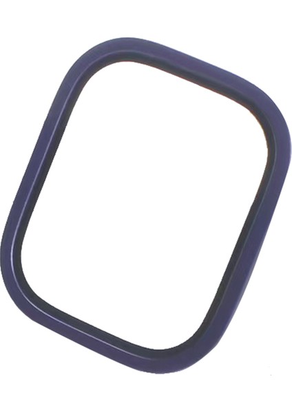 Apple Watch Ultra 2 49MM/ULTRA 49MM Ekran Koruyucu Titanyum Alaşımlı Çerçeve Yüksek Alüminyum-Silikon Cam Filmi-Mor (Yurt Dışından)