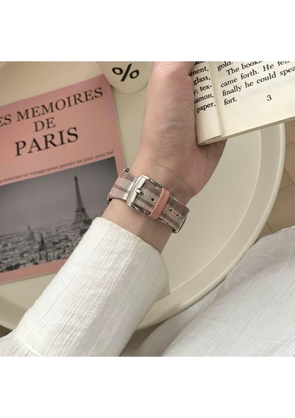 Apple Watch Series 10 46MM/ULTRA 2 Ultra 49MM/SERIES 9 8 7 45MM/SE (2023) Se (2022) Se 6 5 4 44MM/3 2 1 42MM-STIL 4 Için Ekose Yün Kayış (Yurt Dışından) fırsatları