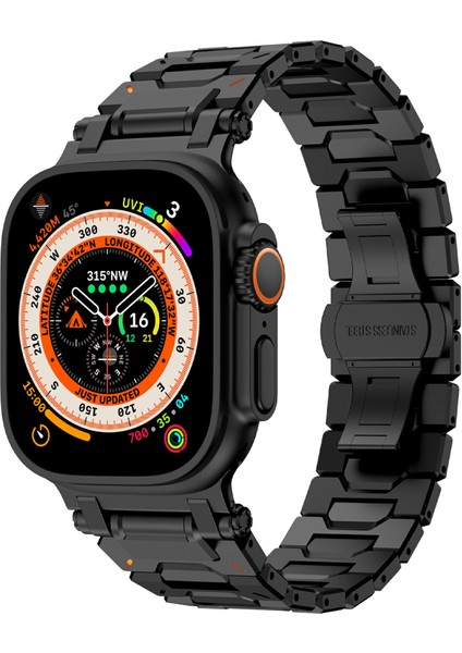 Apple Watch Series 10 46MM/ULTRA 2/ultra 49MM/SERIES 9 8 7 45MM/SE (2023) Se (2022) Se 6 5 4 44MM/3 2 1 42MM Saat Kayışı ve Aletli Siyah (Yurt Dışından) fiyatları