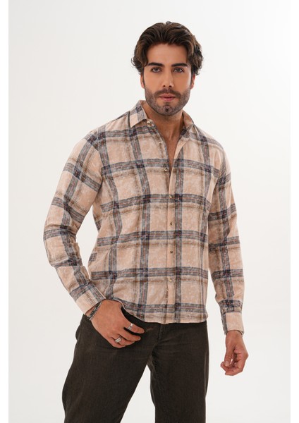 Gömlek Erkek %100 Pamuk Regular Mevsimlik Gömlek indirimleri