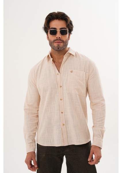 Gömlek %100 Pamuk Yıkamalı Mevsimlik Oversize Erkek Gömlek indirimleri