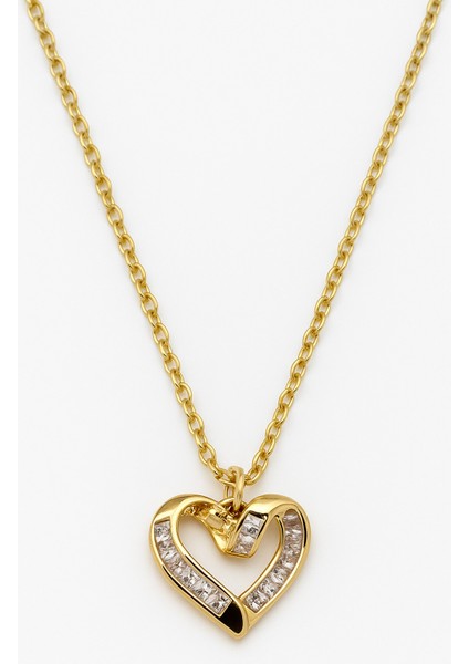 Zirkon Taşlı Sonsuz Kalp Kadın Kolye – 316L Paslanmaz Çelik, Zarif ve Işıltılı Tasarım fiyatları