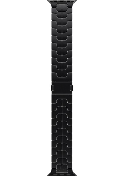 Apple Watch Series 10 42MM/9 8 7 41MM/SE (2023) Se (2022) Se 6 5 4 40MM/3 2 1 38MM Manyetik Tokalı Titanyum Alaşımlı Bant-Siyah (Yurt Dışından) indirimleri