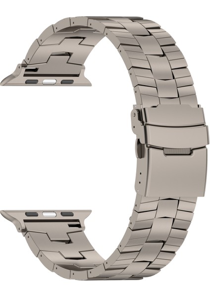 Apple Watch 10 46MM/ULTRA 2/ultra 49MM/9 8 7 45MM/SE (2023) Se (2022) Se 6 5 4 44MM/3 2 1 42MM Titanyum Alaşımlı Kayış-Titanyum (Yurt Dışından) fırsatları