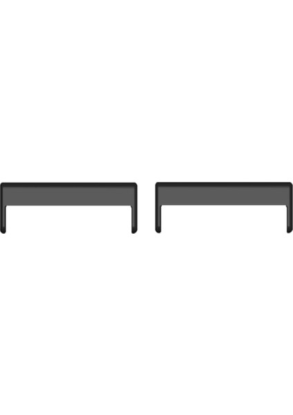 1 Çift Saat Kayışı Bağlantı Parçası Evrensel 20 mm - 18 mm Metal Saat Kayışı Adaptörü Aksesuarı - Siyah (Yurt Dışından)