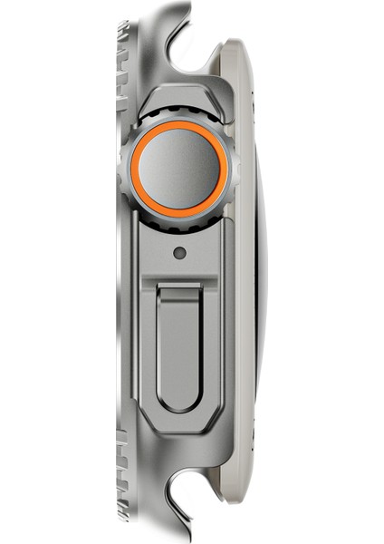 Apple Watch Series 9/8/7 45MM Spor Saat Koruyucu Kılıf - Gri Metal Kasa (Yurt Dışından) indirimleri