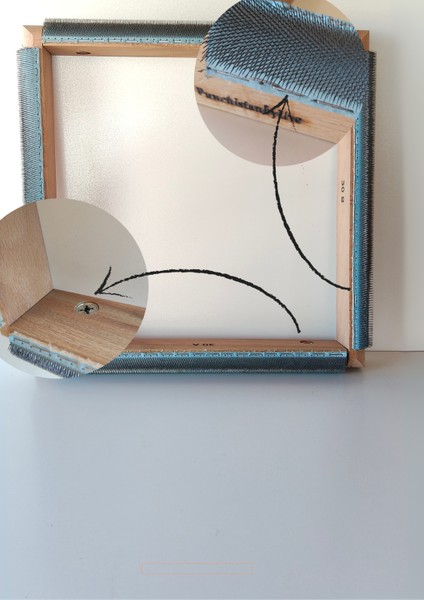 25X25CM Sihirli Punch(Panç)(Kasnak Kılıf Hediyeli)Telli/iğneli Ahşap Nakış Kasnağı fırsatları