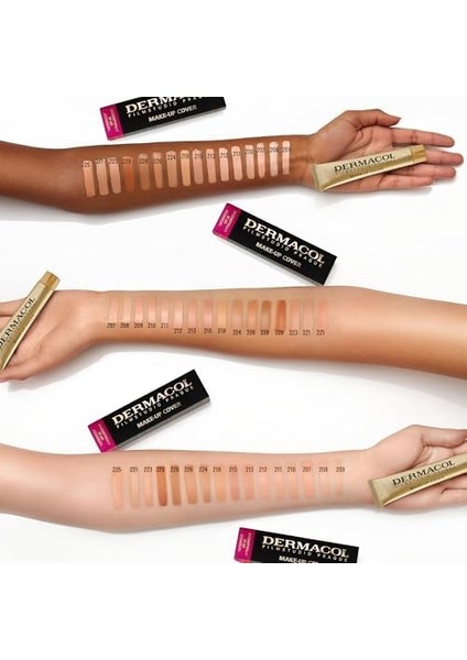 Dermacol Dermacol Make Up Cover Fondöten 1 Paket (1 x 30 G) modelleri