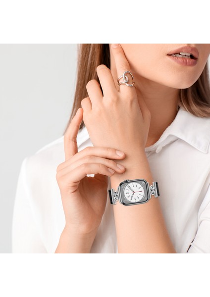 Apple Watch Series 10 46MM/ULTRA 2/ultra 49MM/9 8 7 45MM/SE (2023) Se (2022) Se 6 5 4 44MM/3 2 1 42MM Kayış - Siyah (Yurt Dışından) indirimleri