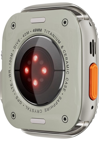 Apple Watch Ultra 2 49 mm Koruyucu Saat Kılıfı Kapağı - Titanyum Metal Kasa (Yurt Dışından) modelleri