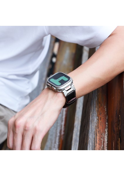 Apple Watch Ultra 2 49 mm Koruyucu Saat Kılıfı Kapağı - Titanyum Metal Kasa (Yurt Dışından) indirimleri