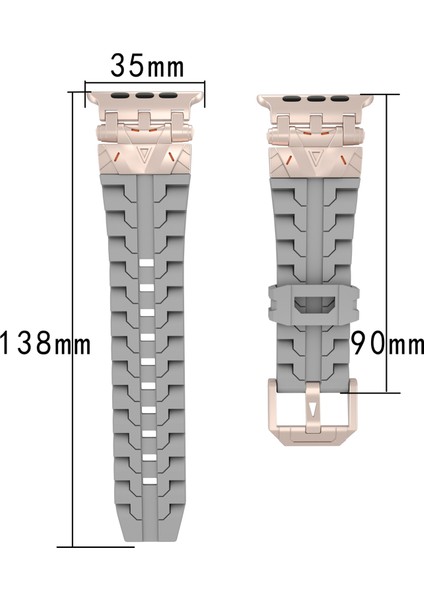Apple Watch Series 10 46MM/ULTRA 2 Ultra 49MM/SERIES 9 8 7 45MM/SE (2023) Se (2022) Se 6 5 4 44MM/3 2 1 42MM Için Silikon Kayış - Mor (Yurt Dışından) fırsatları