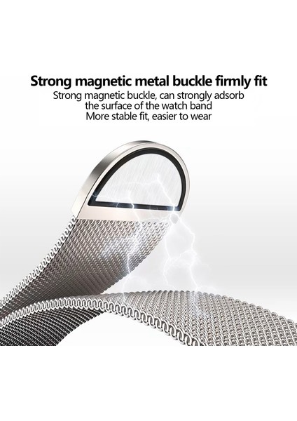 Kalebol Apple Watch 10 46MM/ULTRA 2/ultra 49MM/9 8 7 45MM/SE (2023) Se (2022) Se 6 5 4 44MM/3 2 1 42MM Milano Metal Saat Kayışı - Siyah/altın (Yurt Dışından) fiyatları