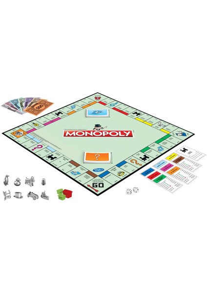 Monopoly Yeni Piyon Serisi | 8+ Yaş Kutu Oyunu, 2-6 Oyuncu, 8 Farklı Metal Figür Kutu Oyunu