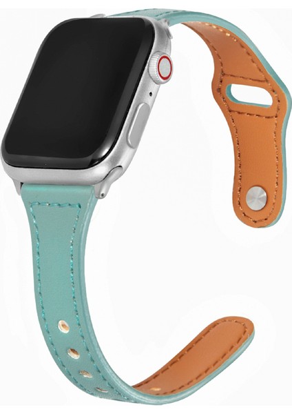 Kalebol Apple Watch 10 46MM/ULTRA 2/ultra 49MM/9 8 7 45MM/SE (2023) Se (2022) Se 6 5 4 44MM/3 2 1 42MM Saat Kayışı, Küçük Toka - Yeşil (Yurt Dışından) fiyatları