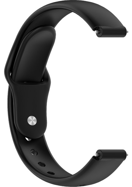 12 mm Evrensel Akıllı Saat Ters Tokalı Silikon Saat Kayışı Için Yedek Bant - Siyah (Yurt Dışından) indirimleri