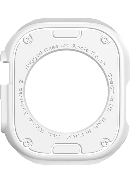 Apple Watch Series 9/8/7 41MM Düşmeye Karşı Koruyucu Tpu Çerçeve Kapağı - Beyaz Akıllı Saat Kılıfı (Yurt Dışından) indirimleri