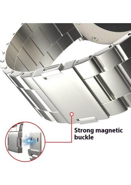 Apple Watch Series 10 42MM/9 8 7 41MM/SE (2023) Se (2022) Se 6 5 4 40MM/3 2 1 38MM Titanyum Alaşımlı Bant-Titanyum Için Manyetik Kayış (Yurt Dışından) fırsatları