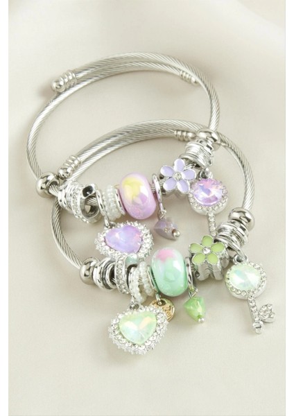 Kalp Panora Bileklik