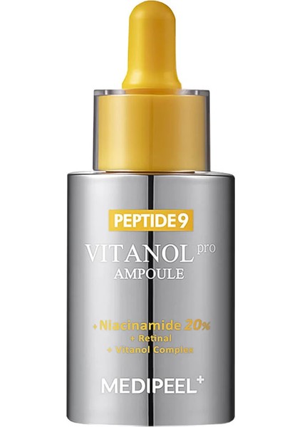 Medıpeel Peptide 9 Vitanol Ampoule Pro 30 ml Peptit ve %20 Niasinamid Içeren Lifting Ampulü