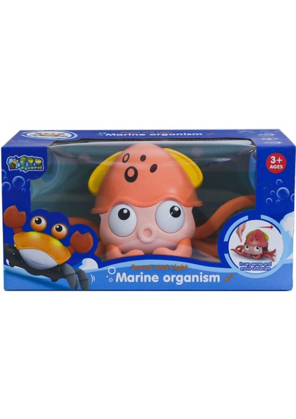 QC 1Y Sesli Işıklı Sensörlü Şarjlı Yengeç -HalitCan Oyuncak