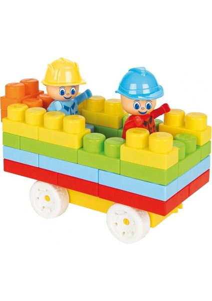 03 571 Aksesuarlı Master Bloklar 128 Parça 10 Litre Saklama Kabında modelleri