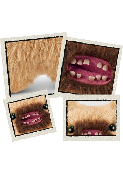 Kıllı Süper Yumuşak Zuru Fuggler Hairy Fuggs Peluş Oyuncak Screech Beard Blonde 22CM modelleri