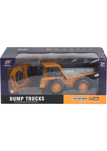 689-368 Kumandalı Damperli Kamyon Iş Makinesi -Gepettoys
