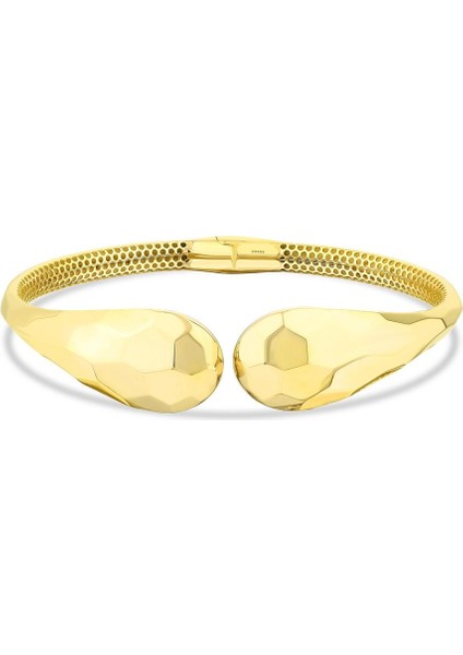 Tasarım Altın Kelepçe - 14K